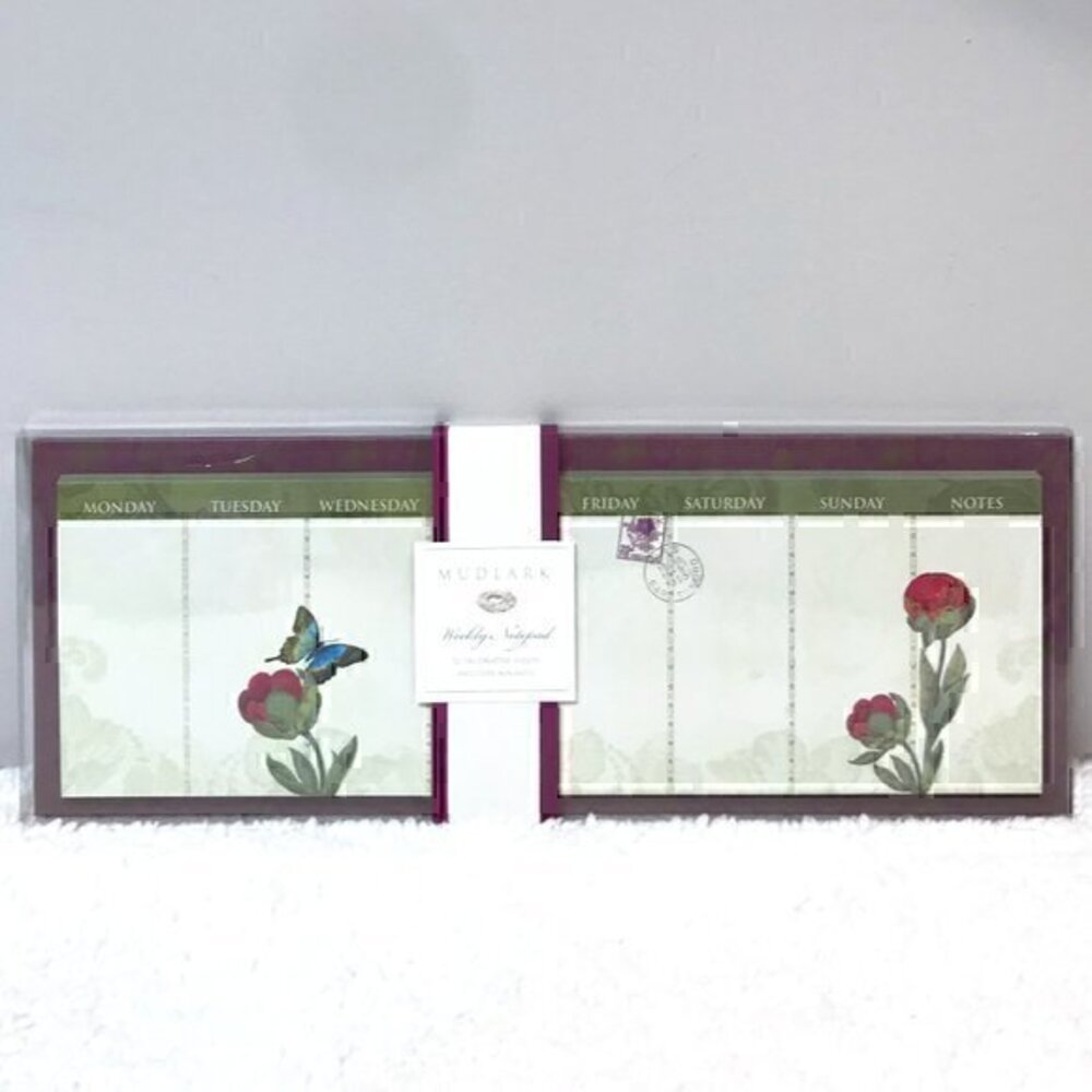 Mudlark Weekly Magnetic Notepad